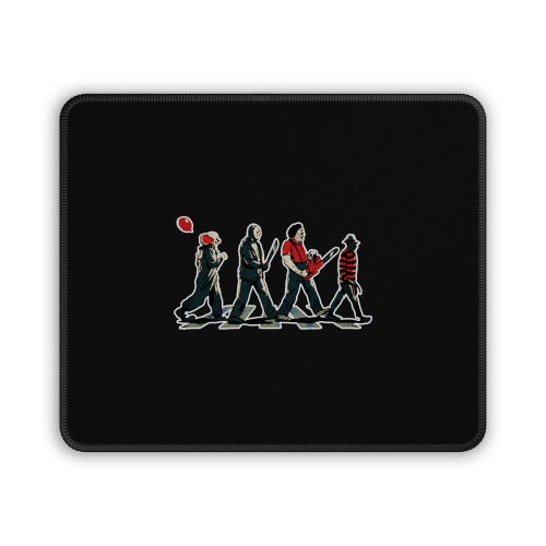 It Jason Freddy Krueger Michael Myers Group Mouse Pad
