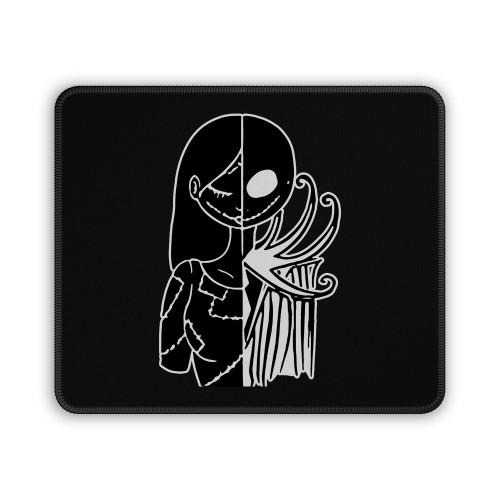 Jack The Pumpkin King And The Lovely Sally Mouse Pad