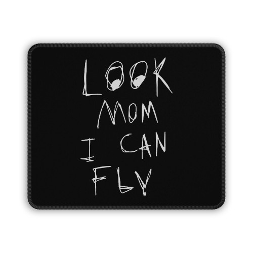 Travis Scott Look Mom I Can Fly Mouse Pad