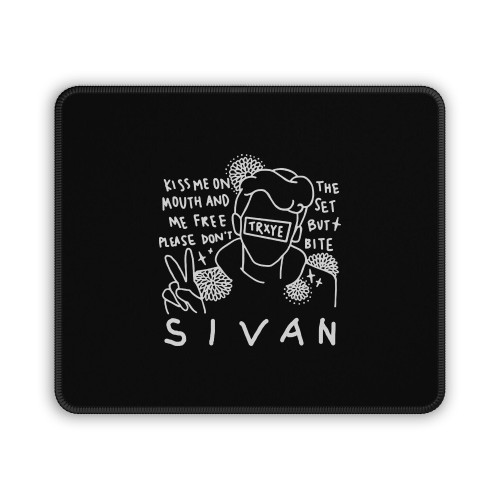 Troye Sivan Art Kiss Me On Mouth Mouse Pad
