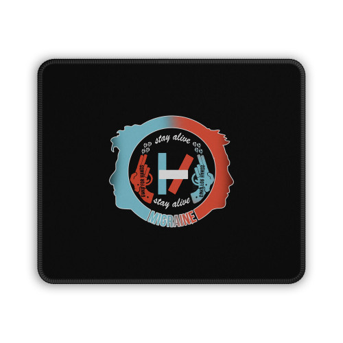 Twenty One Pilots Stay Alive Migraine Mouse Pad