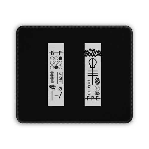 Twenty One Pilots Stressed Out The Backpack Logo Mouse Pad