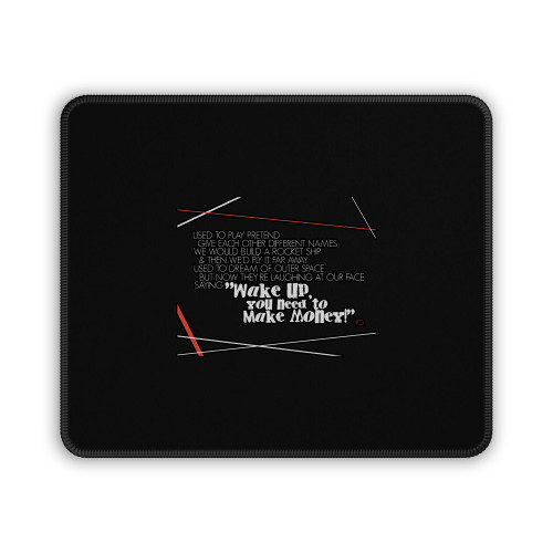 Twenty One Pilots Wake Up You Need To Make Money Mouse Pad