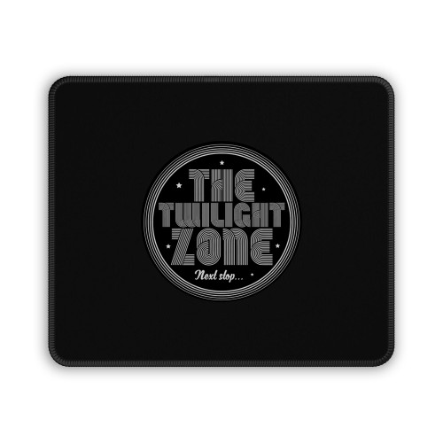 Twilight Zone Logo Mouse Pad