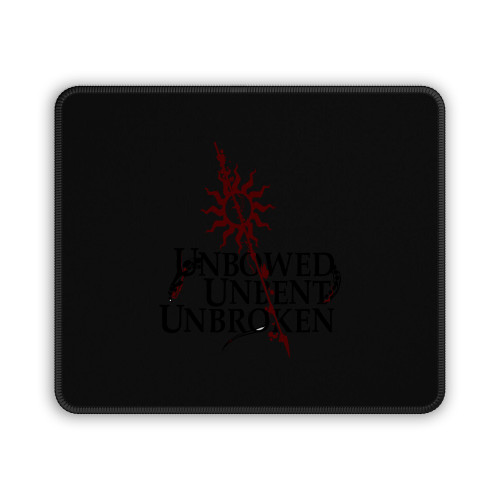 Unbowed Unbent Unbroken Mouse Pad