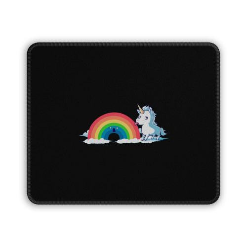 Unicorn Tasty Rainbow Mouse Pad