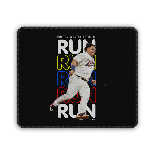 Willians Astudillo I Want To Show That Chubby People Can Mouse Pad