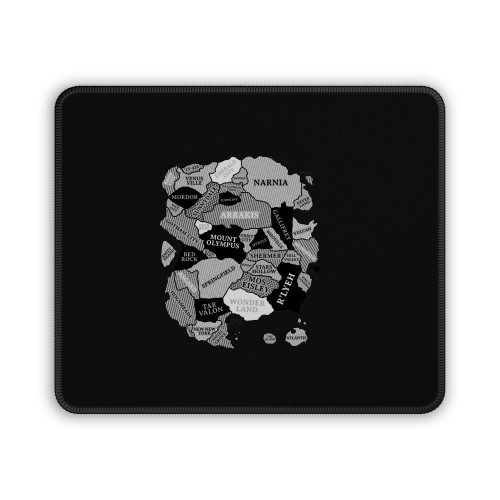 World Map Mouse Pad