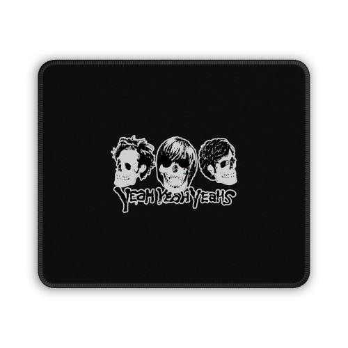 Yeah Yeah Yeahs Skulls Indie Karen O And The Kids Rare Mouse Pad