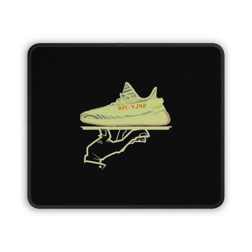 Yeezy Boost 350 V2 Semi Frozen Yellow Sneakermatch Mouse Pad
