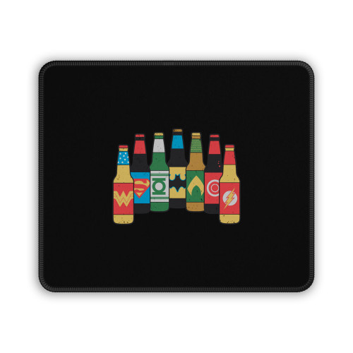Justice League Beer Mouse Pad