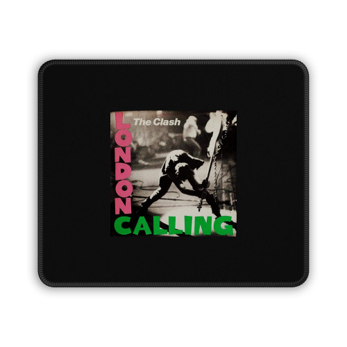 The Clash London Calling English Punk Rock Band Mouse Pad The Clash London Calling English Punk Rock Band Mouse Pad