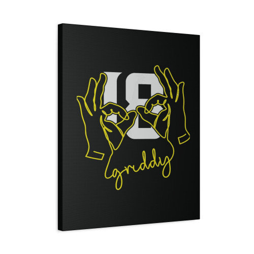 18 The Griddy Duo Canvas Print Poster
