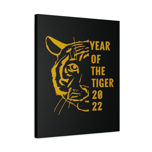 2022 Year Of The Tiger Chinese New Year Canvas Print Poster