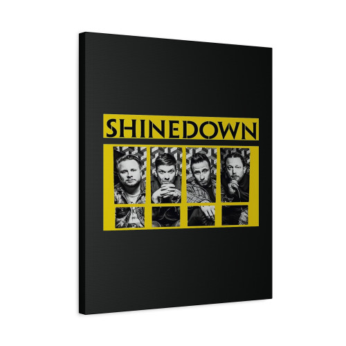 2023 Tour Shinedown Rock Band Canvas Print Poster