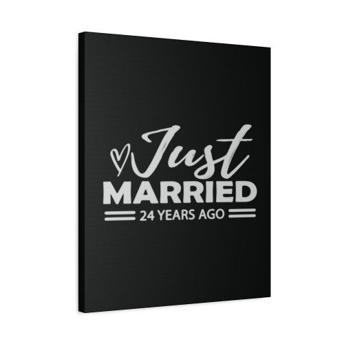 24Th Wedding Anniversary Canvas Print Poster 24Th Wedding Anniversary Canvas Print Poster