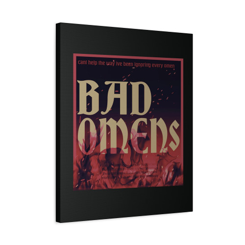 5 Seconds Of Summer Bad Omens Canvas Print Poster