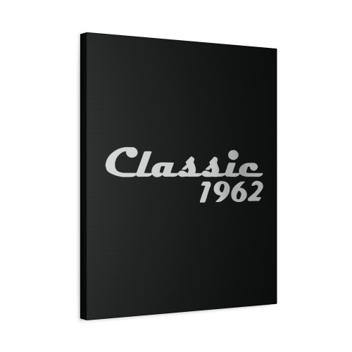 60Th Birthday Gift Classic 1962 Old Man Turning 60 Canvas Print Poster