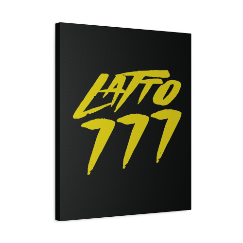 777 Latto Rapper Canvas Print Poster