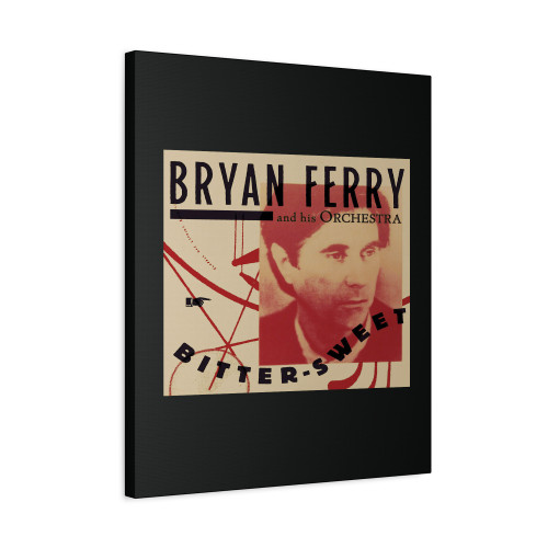 80S Bryan Ferry Limbo Concert Tour 1988 Poster Cpy Canvas Print Poster