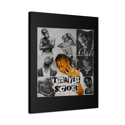 90S Bootleg Travis Scott Hip Hop Canvas Print Poster