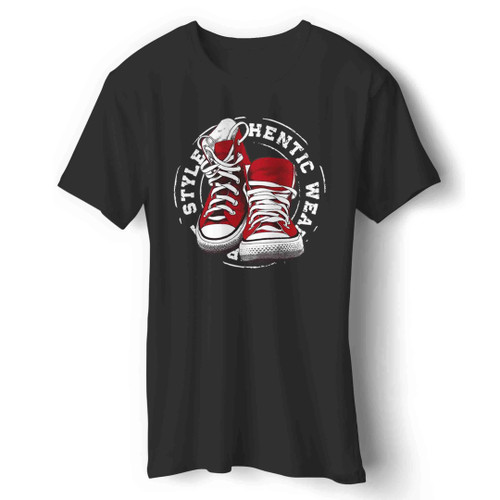 Red Shoes Man's T-Shirt