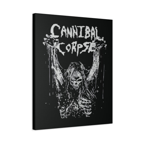 A Skull Full Of Maggots Cannibal Corpse Canvas Print Poster