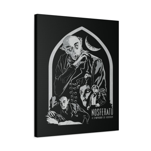 A Symphony Of Horror Nosferatu Graphic Canvas Print Poster