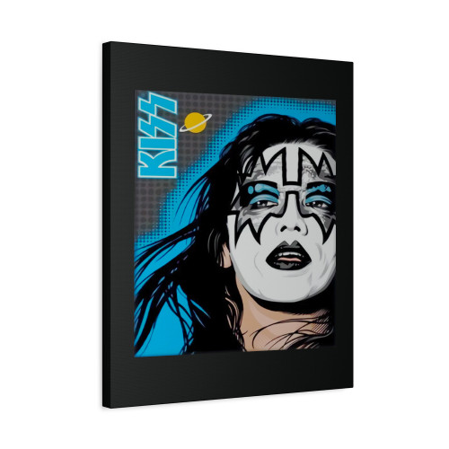 Ace Frehley Kiss Rock Retro Vintage Canvas Print Poster