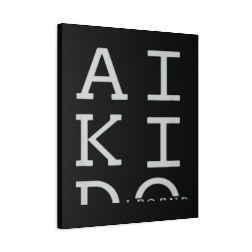 Aikido Legend Martial Arts Japanese Canvas Print Poster