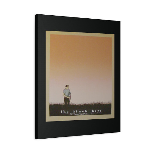 2010 The Black Keys Hollywood I Silkscreen Concert Poster Canvas Print Poster 2010 The Black Keys Hollywood I Silkscreen Concert Poster Canvas Print Poster