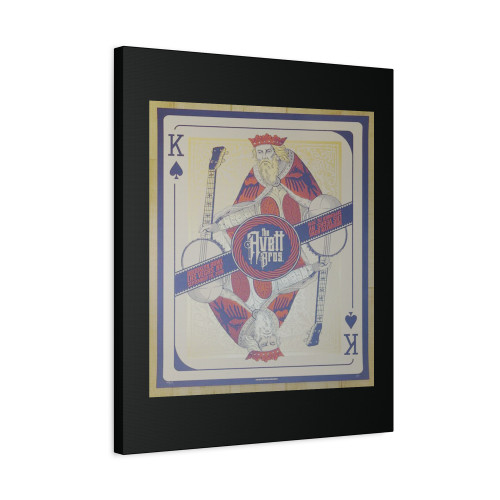 2016 The Avett Brothers Las Vegas Silkscreen Concert Poster Canvas Print Poster