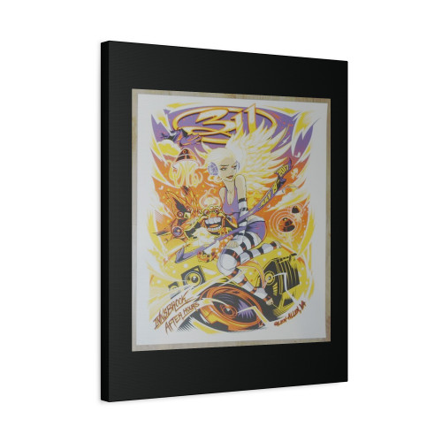 2017 311 Glen Allen Silkscreen Concert Poster Canvas Print Poster