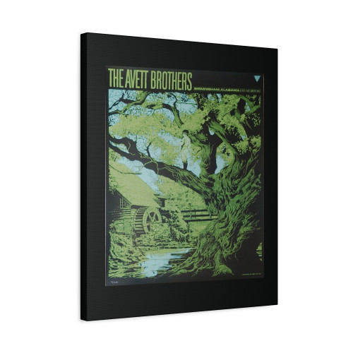 2017 Chris Stapleton Wheatland Silkscreen Concert Poster Canvas Print Poster