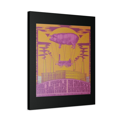 2018 The Avett Brothers & Gov't Mule Holmdel Silkscreen Concert Poster 1 Canvas Print Poster