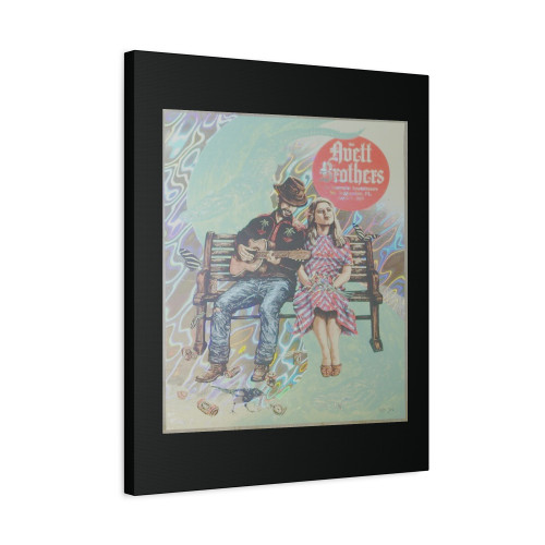2019 The Avett Brothers St. Augustine Foil Variant Concert Poster Canvas Print Poster