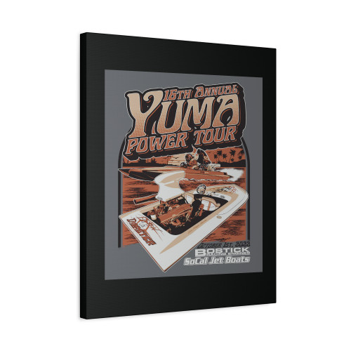 2022 Yuma Power Tour Canvas Print Poster