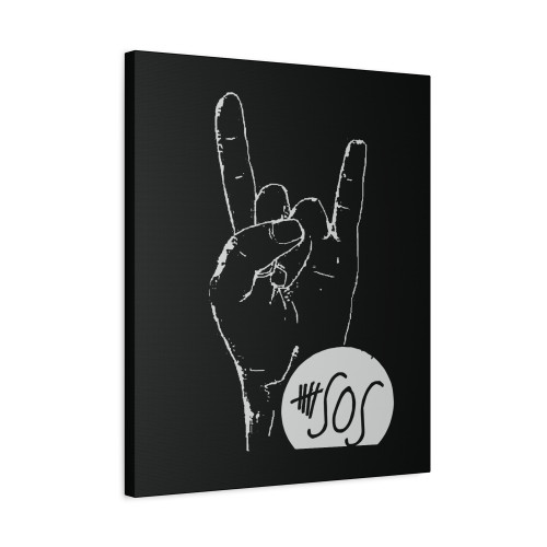 5 Seconds Of Summer Hand Logo Canvas Print Poster