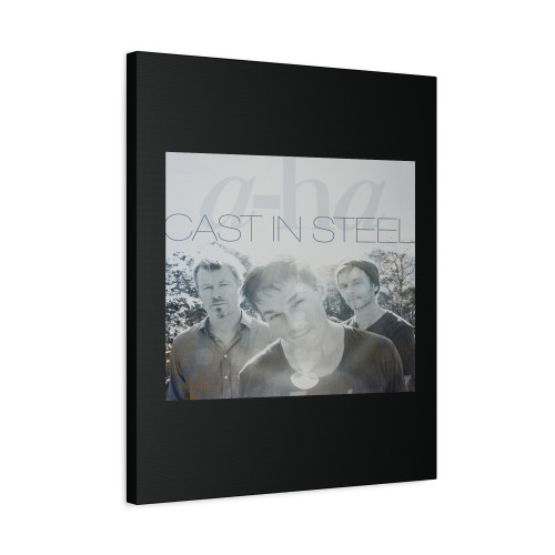A Ha Aha Cast In Steel Canvas Print Poster