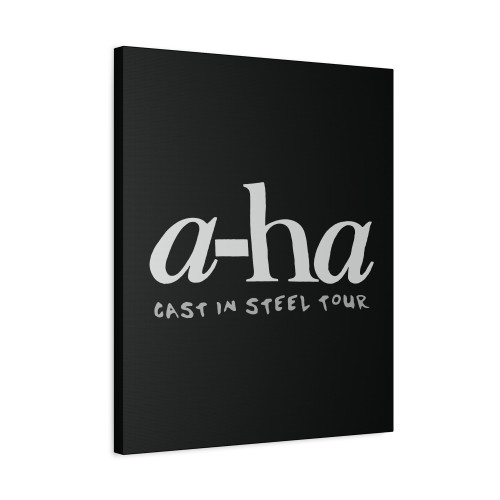 A Ha Aha Cast In Steel Tour Canvas Print Poster