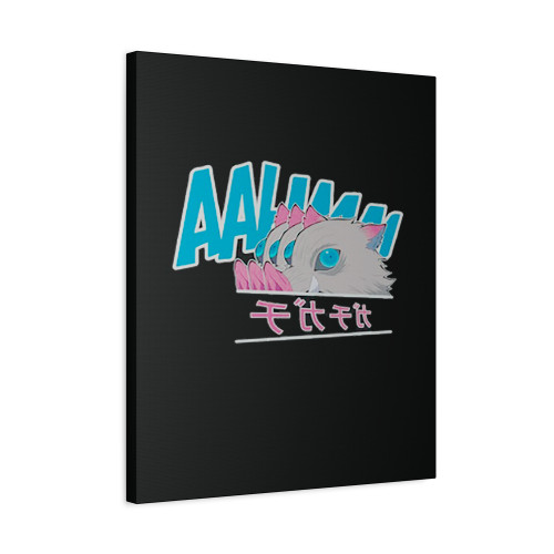 Aaaaaaa Hashibira Inosuke Demon Slayer Canvas Print Poster