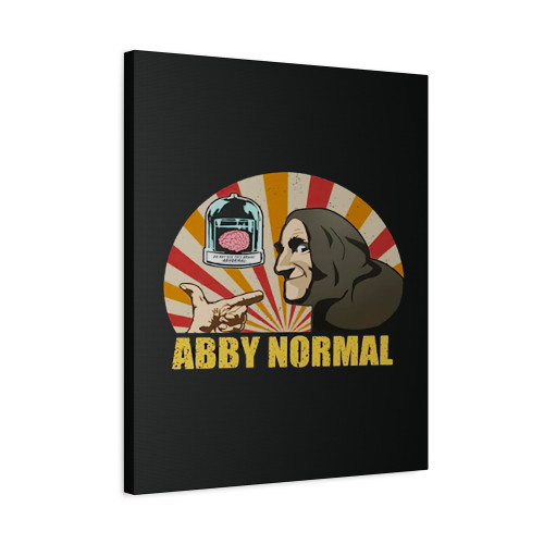 Abby Brain Normal Funny Canvas Print Poster