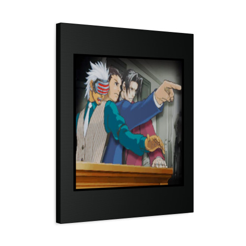 Ace Attorney Ultimate Defense Canvas Print Poster