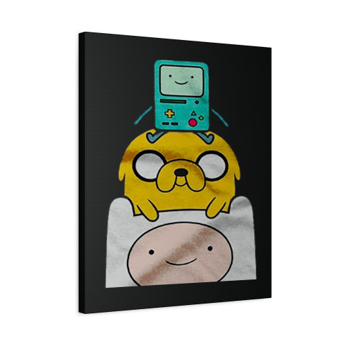 Adventure Time Finn And Jake Canvas Print Poster