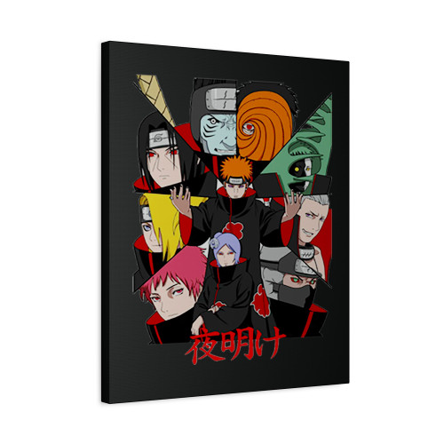 Akatsuki Naruto Anime Canvas Print Poster