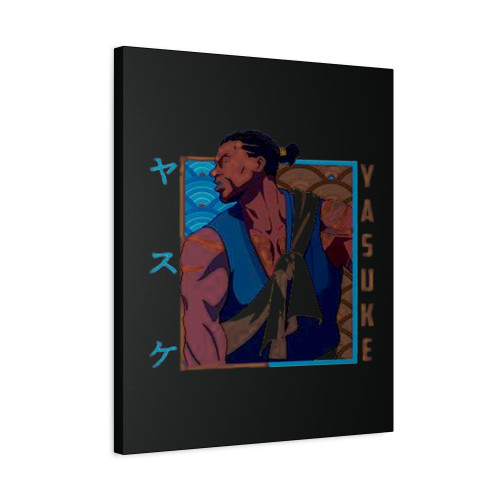 Anime Samurai Yasuke Canvas Print Poster