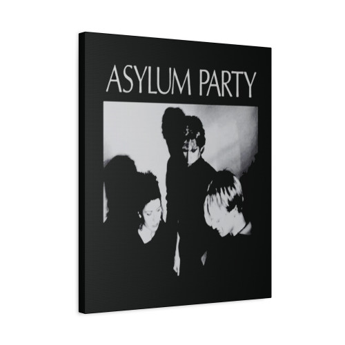 Asylum Party Dark Canvas Print Poster