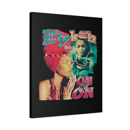 Badu Retro Art Canvas Print Poster