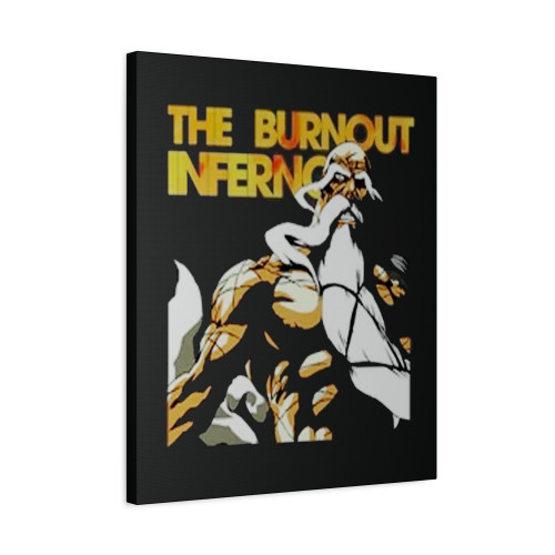 Bleach Yamamoto Inferno Canvas Print Poster