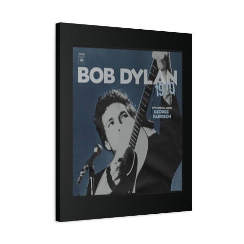 Bob Dylan Retro Canvas Print Poster